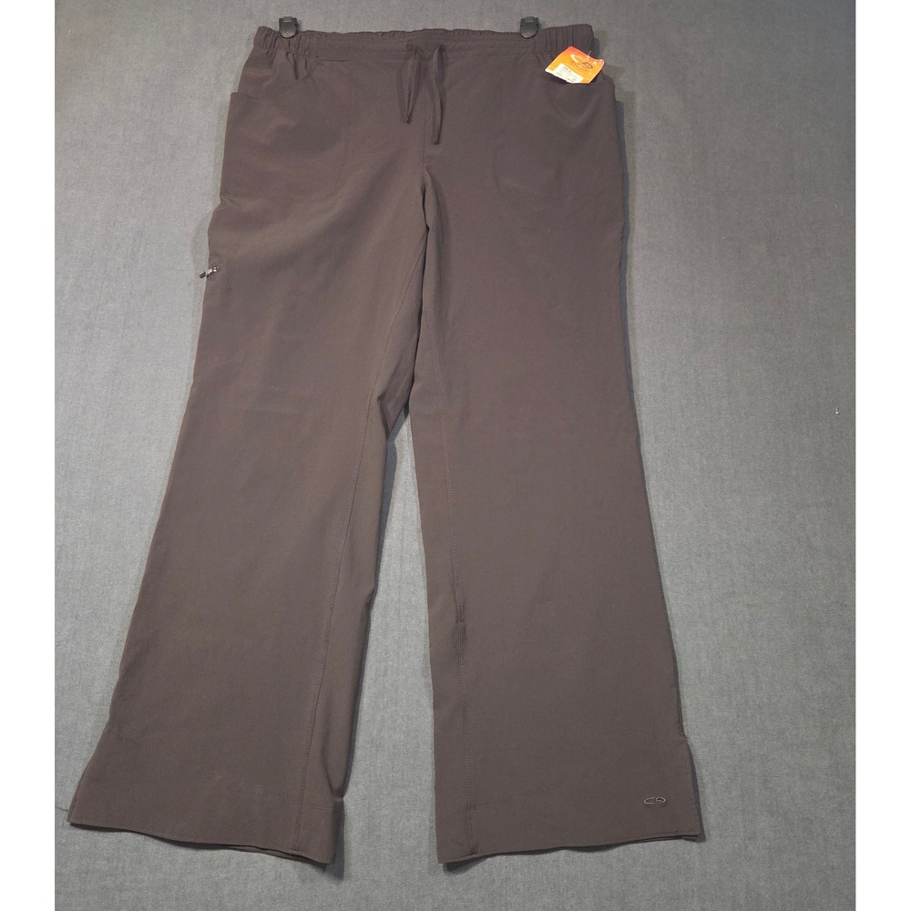 C9 by Champion Athletic Pants Womens XL Brown Potting Soil P5142 Drawstring
